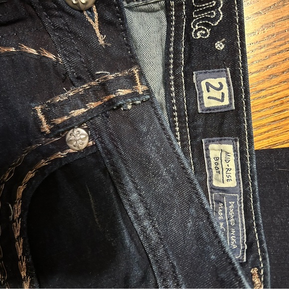 Miss Me Mid rise bootcut size 27 - Picture 5 of 6